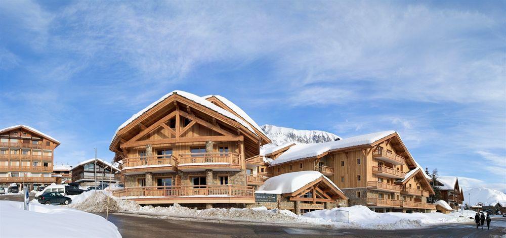 Cgh Residences & Spas Le Cristal De L'Alpe Alpe d'Huez ภายนอก รูปภาพ