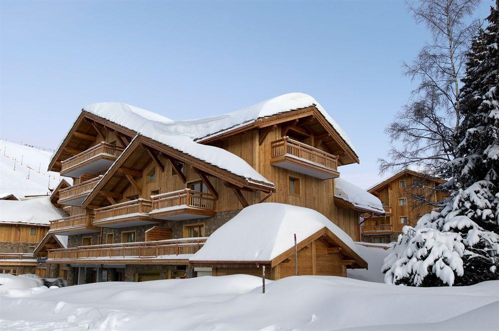 Cgh Residences & Spas Le Cristal De L'Alpe Alpe d'Huez ภายนอก รูปภาพ