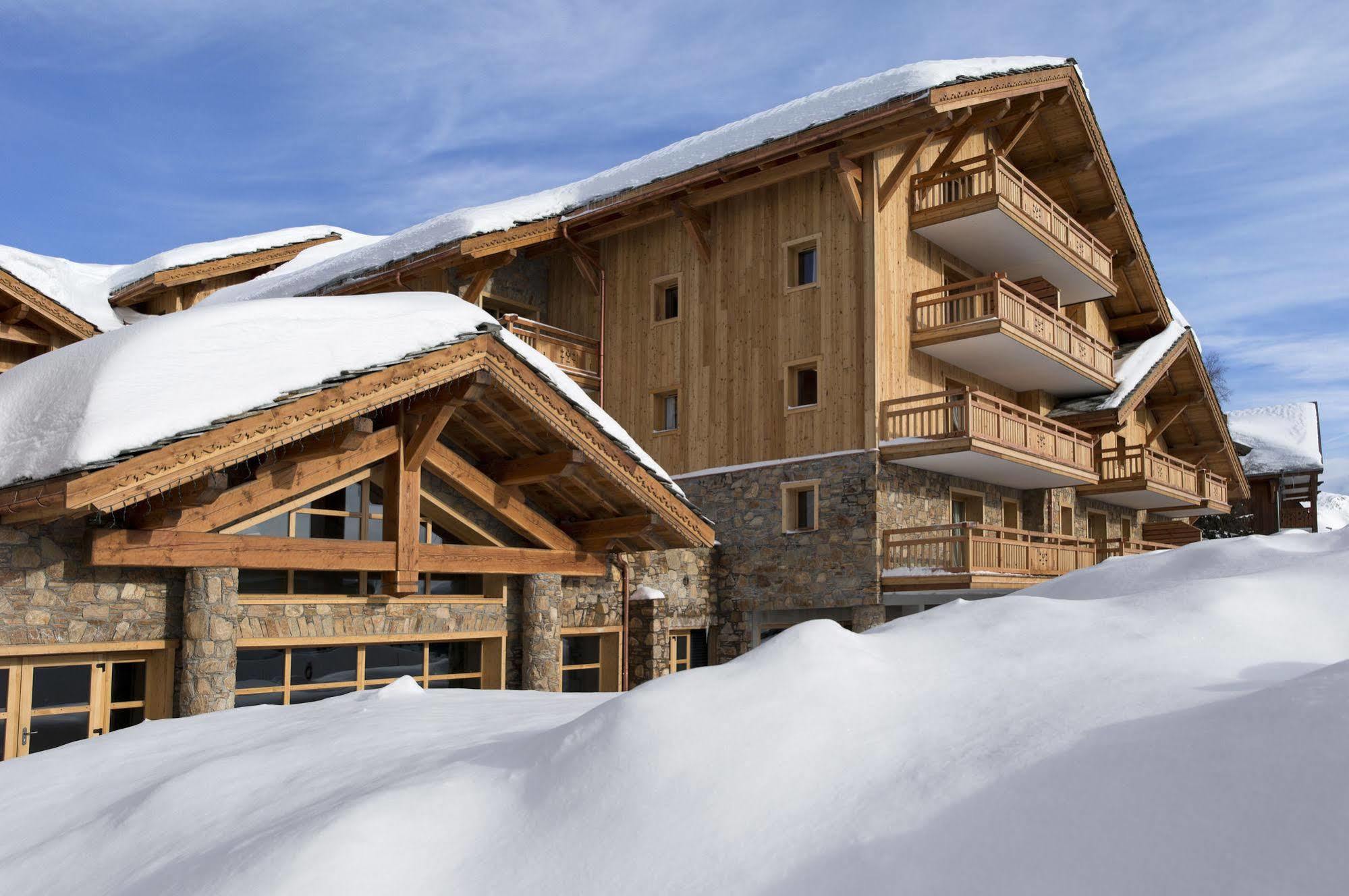 Cgh Residences & Spas Le Cristal De L'Alpe Alpe d'Huez ภายนอก รูปภาพ